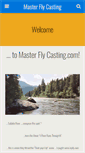 Mobile Screenshot of masterflycasting.com